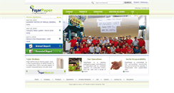 Desktop Screenshot of fajarpaper.com